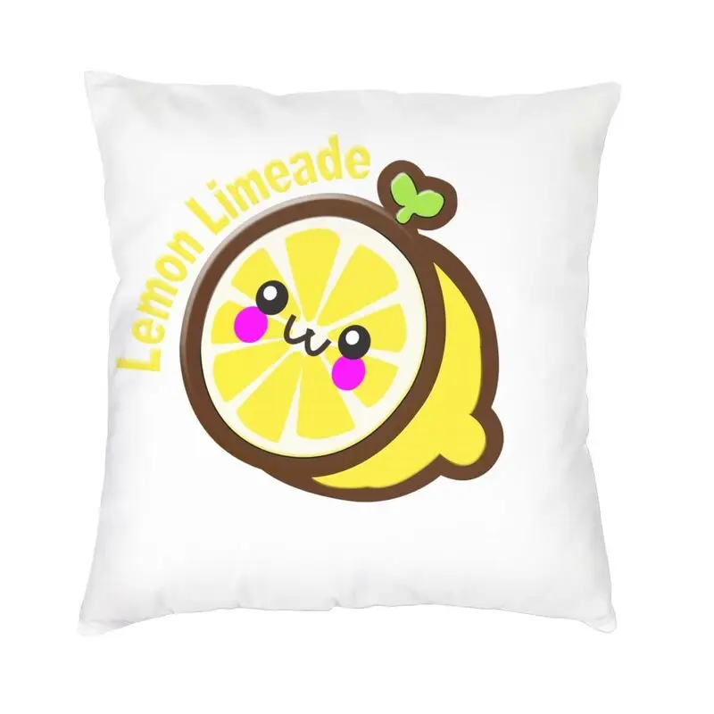 

Скандинавский чехол для подушки с лимоном Limeade, Мягкий Летний чехол для подушки с растительными цитрусовыми фруктами, украшение для дома, гостиной
