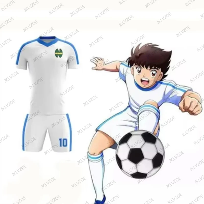 2025 Summer Captain Tsubasa Nankatsu School Football No.10 Print T