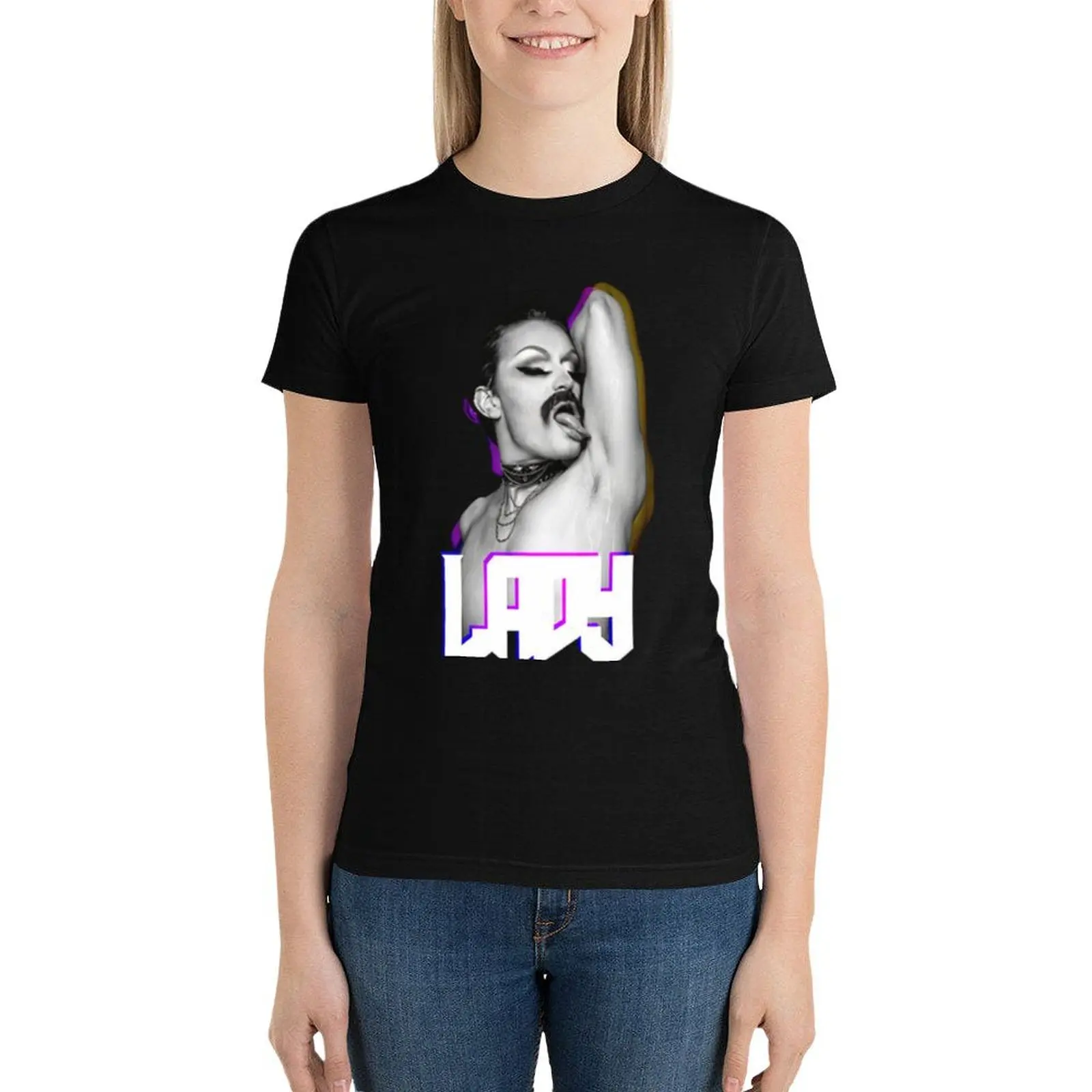 Lady camden T-Shirt kawaii clothes aesthetic clothes lady clothes summer top t-shirts for Women cotton