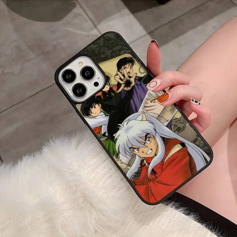 Чехол для телефона аниме Inuyasha Samsung S7 S8 S9 S10 S20 S30 Edge Plus Note 5 7 8 9 10 20 Pro Силиконовый