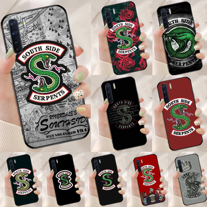 Чехол Riverdale South Side Serpents для OPPO A54 A74 A94 чехол A15 A1K A83 A91 A52 A72 A53 A53S A5 A9 A31 2020 |