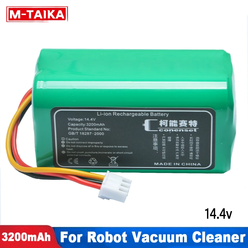 Vacuum Cleaner Battery Power Tool Battery Rechargeable Battery 3200mAh Original Battery for ABIR X5 X6 X8 R20 Robot Vacuum Cleaner lithium cell Cleaning Accessories Spare Parts power tool battery rechargeable battery vacuum cleaner battery