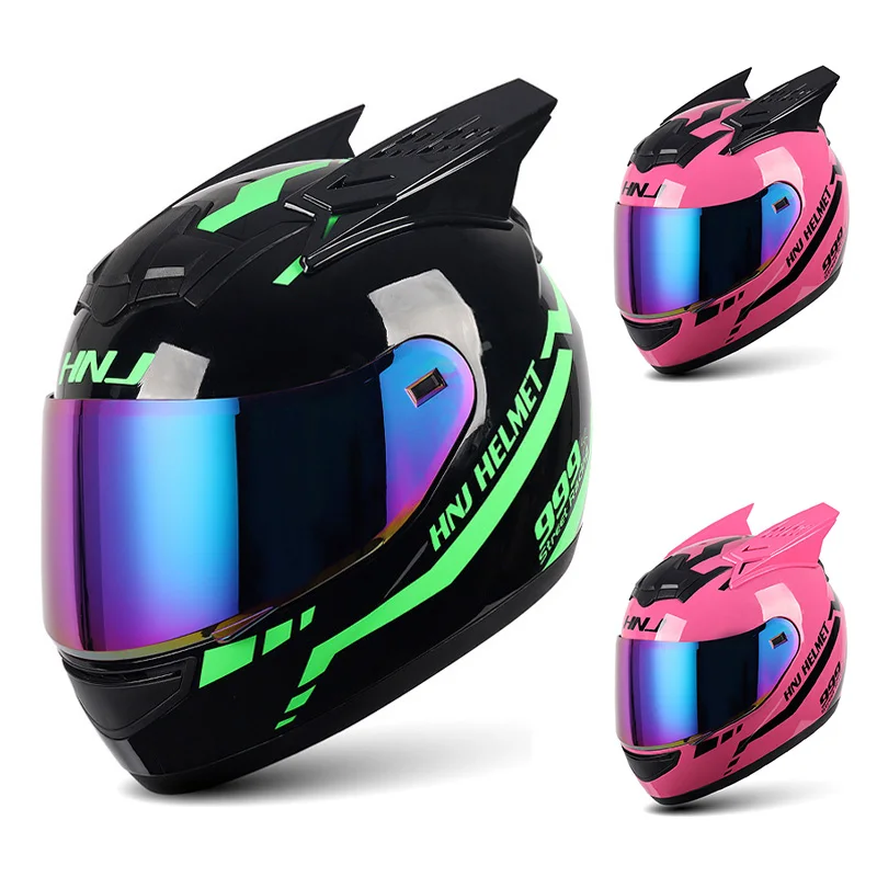 

Motorcycle Helmet for Men Women Full Face Helmet DOT Approved Motocross Full Helmets All Seasons Unisex Scooter Moped Safety Cap
