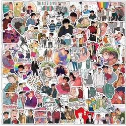 Anime Heartstopper Sticker Pack - Waterproof Decorative Cartoon Decals for Guitar, Skateboard, Laptop, and Luggage (30PCS)
