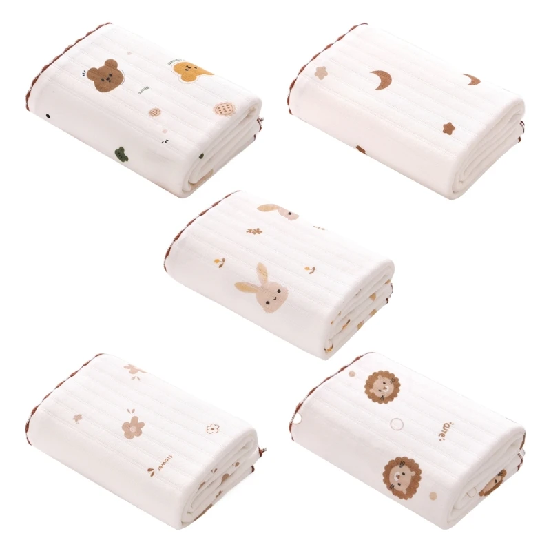 

F62D Soft Comfortable Wrap Newborn Swaddles Blanket for Fall/Winter Snuggles Babies