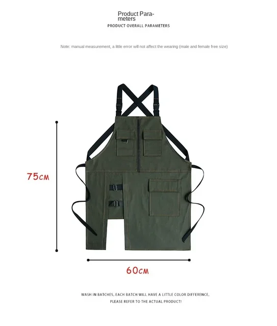 Grembiuli Da Cucina 2 Pezzi - Unisex Con Tasche, Impermeabile Per BBQ E Forno - Foto 3