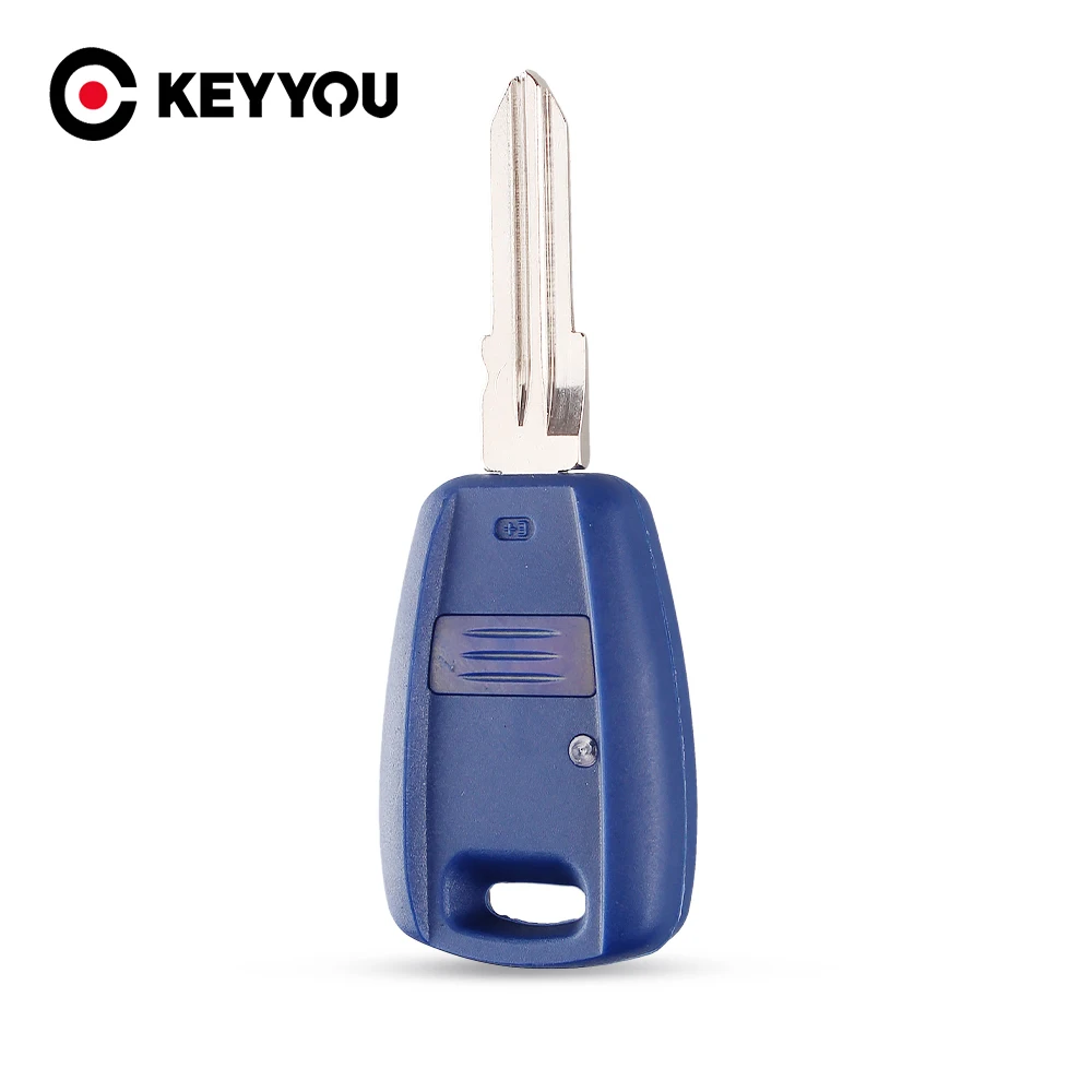 Keyyou 1 Pulsante Uncut Blade Keyless Entry Key Remote Key Shell Case Per Fiat Stilo Punto Seicento Fob Car Key Case Gt15R Blade