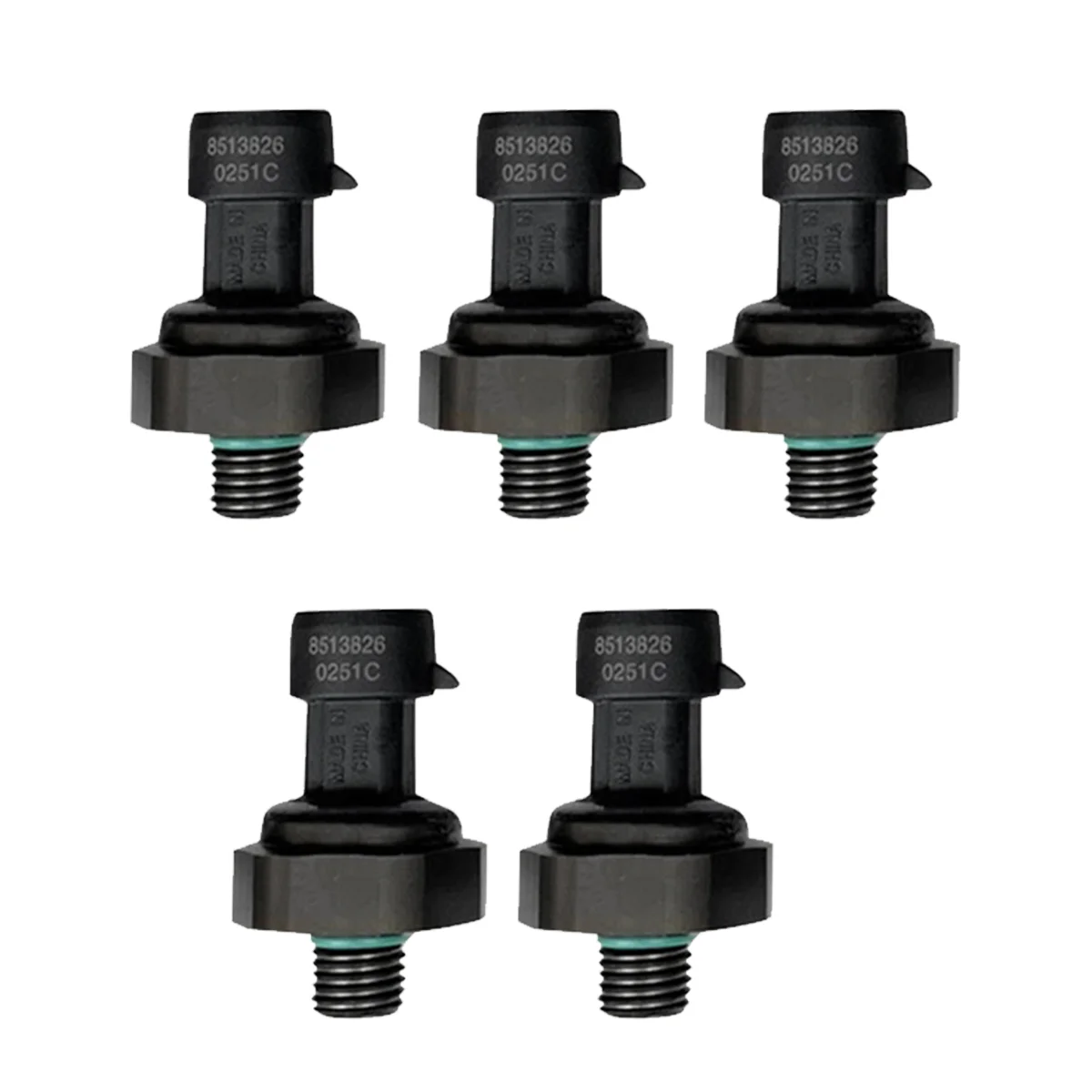 Oil Fuel Pressure Sensor 5Pcs for YALE Forklift Engine Oil Pressure Switch 8513826 2070263 580051796 H40-120FT 040-120VX