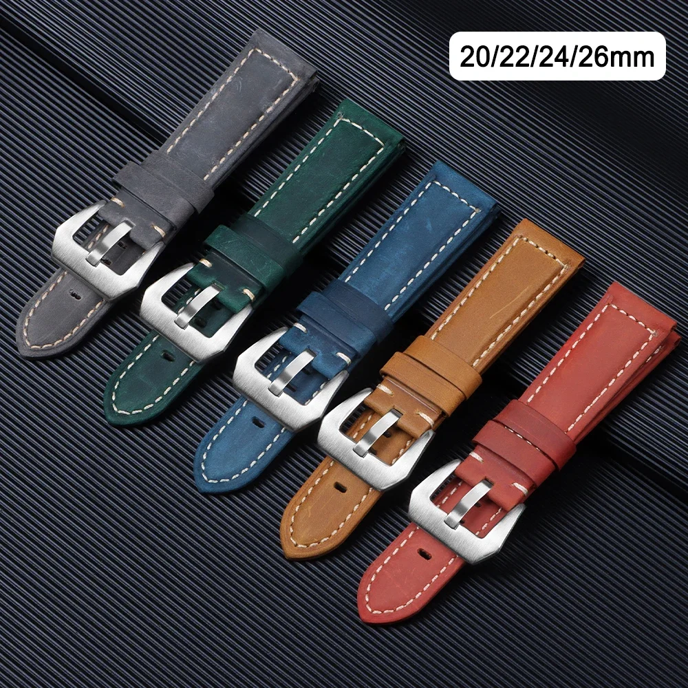 New Trendy Faux Leather 19 mm Wristwatch Band B1379.22.84_K0022600