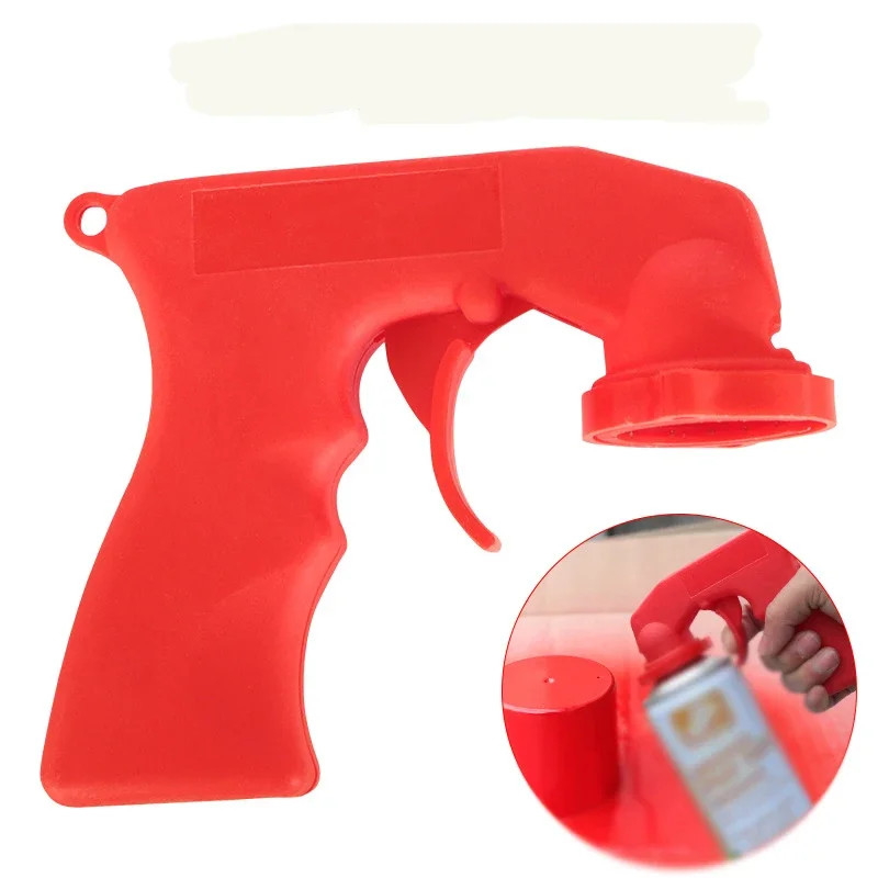 Spray Gun Car Polish Coating Professional Car Paint Tool Handle Portable Paint Spray Gun Adapter Universal Spray Can Airbrush Auto Polish Tools
