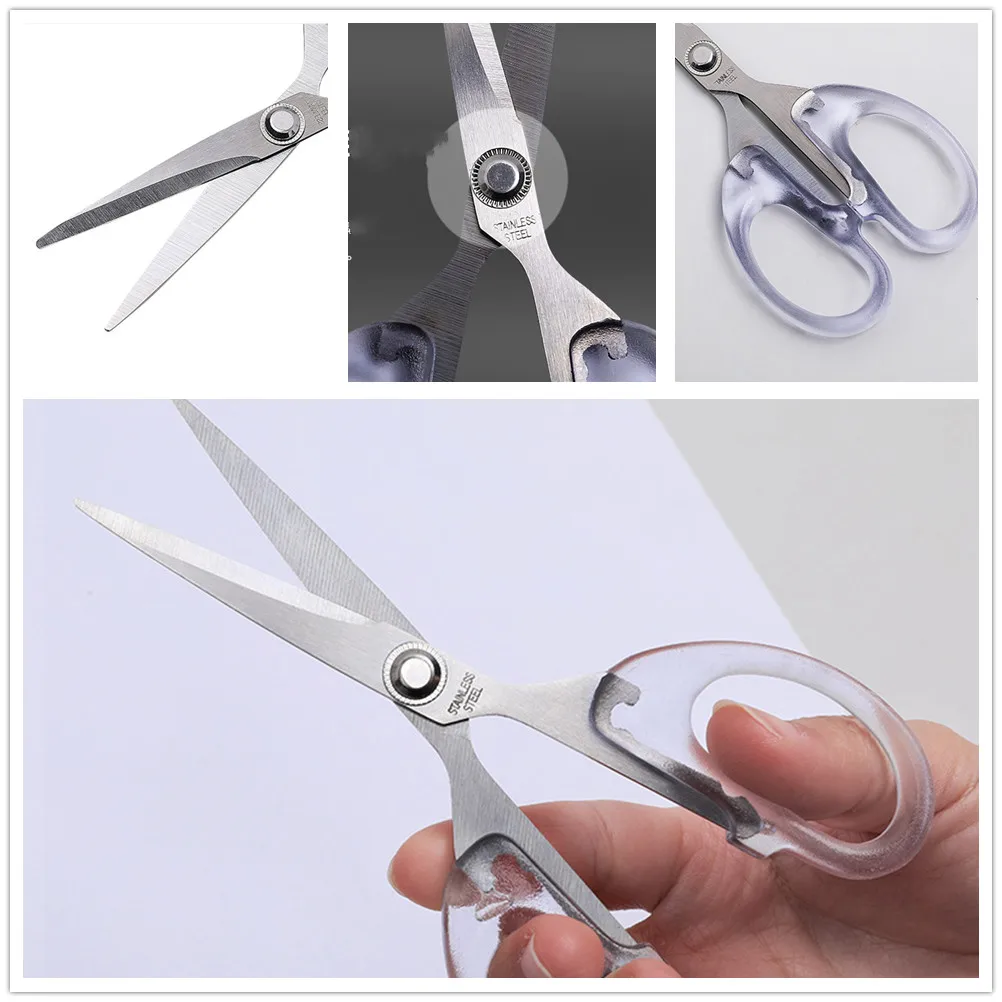 1pc KOKUYO WSCN-HS250 AIRO FIT SAXA Adult Hand Craft Scissors Non-sticky  Glue Save Effort School Office Stationery Supplies - AliExpress