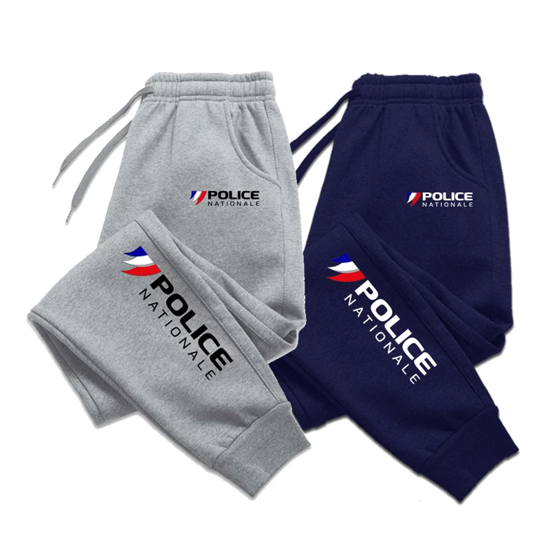 

Picole Nationale Print Men Sweatpants Jogging Sports Pants Autumn Winter Fleece Warm Gyms Trousers Men's Casual Sportswear Pants