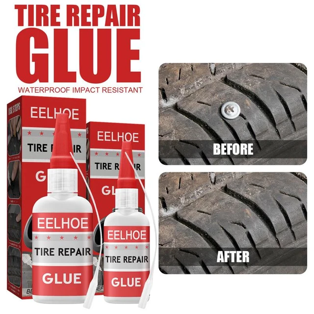 Tire Repair Glue Tyre Puncture Sealant Glue Bike Car Tire Repair Patch  Repair - AliExpress