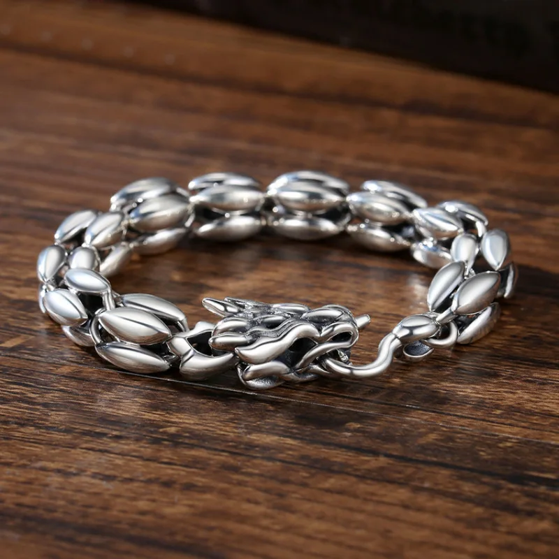 

NY New Leading Bracelet Male Overbearing Fashion China-Chic Retro Old National Style Design Simple and Versatile