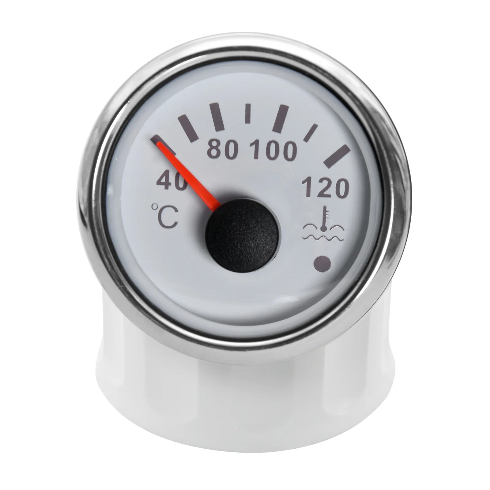 52mm Car Truck Boat Water Temp Gauge 10MM Temperature Sensor 40-120 Moto Meter Vehicle Indicator Auto Red BackLight automobile gauge,temperature sensor,motorcycle temperature gauge,digital temperature gauge,boat gauge,water temperature gauge