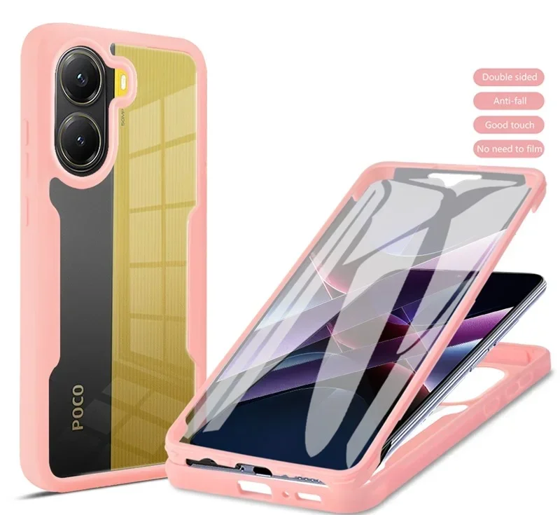 Universal 3-in-1 360° Screen Protector & Clear HD Phone Case