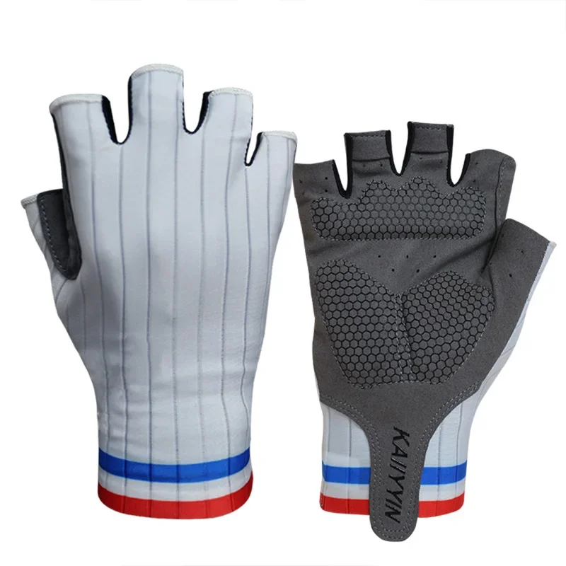 Pro Aero Bike Team Half Finger Cycling Gloves Men Women Outdoor Road Sport Guantes Ciclismo 4
