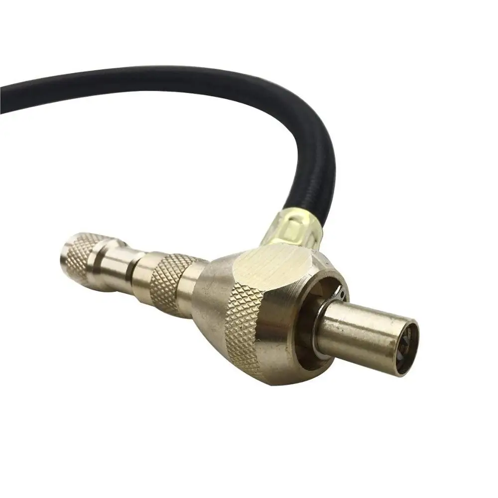 ATsafepro 전문 헤비 듀티 자동 디지털 타이어 디플렉터 압력 게이지, 대형 오프로드 타이어용 200 Psi 특수 척