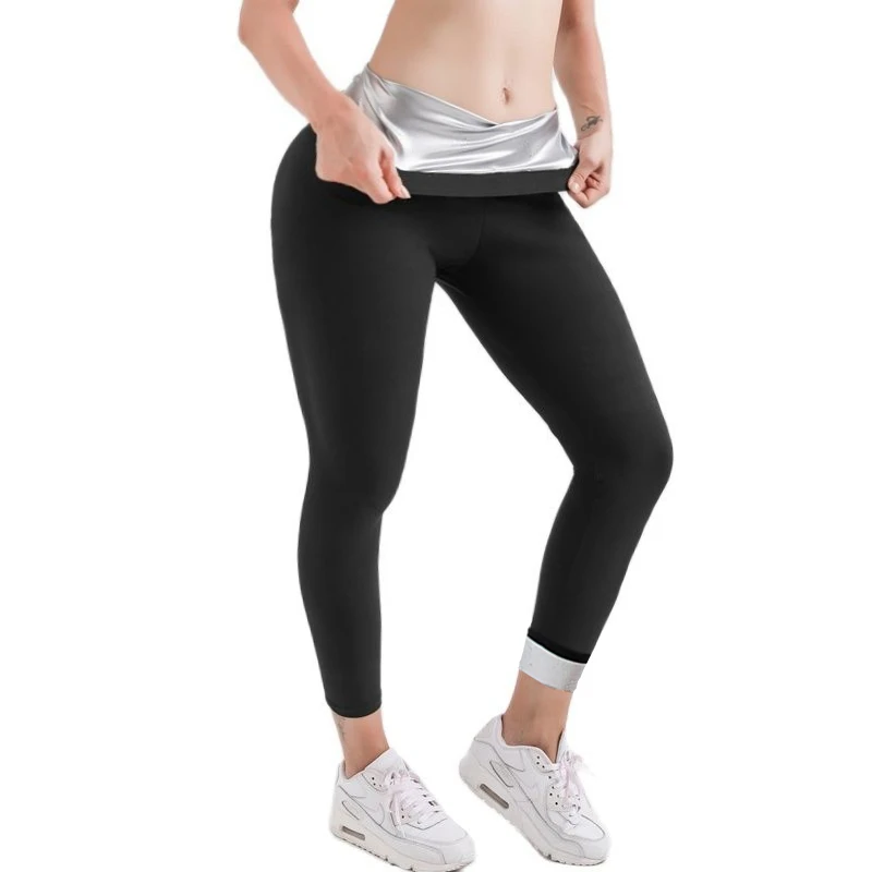 best tummy control shapewear Sweat Sauna Pants Body Shaper Slimming Pants Thermo Shapewear Shorts Waist Trainer Tummy Control Fitness Leggings Workout Suits plus size shapewear