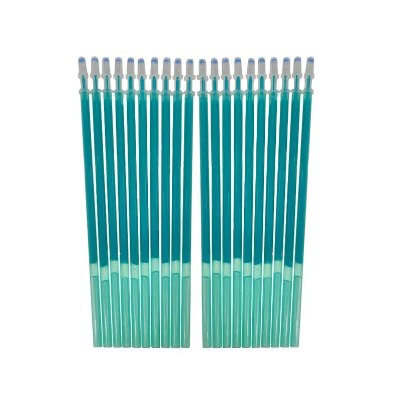 Erasable Pen Refills Magic Ink 0.5mm Purple Orange Green Gel Pen Rod 20pcs/set