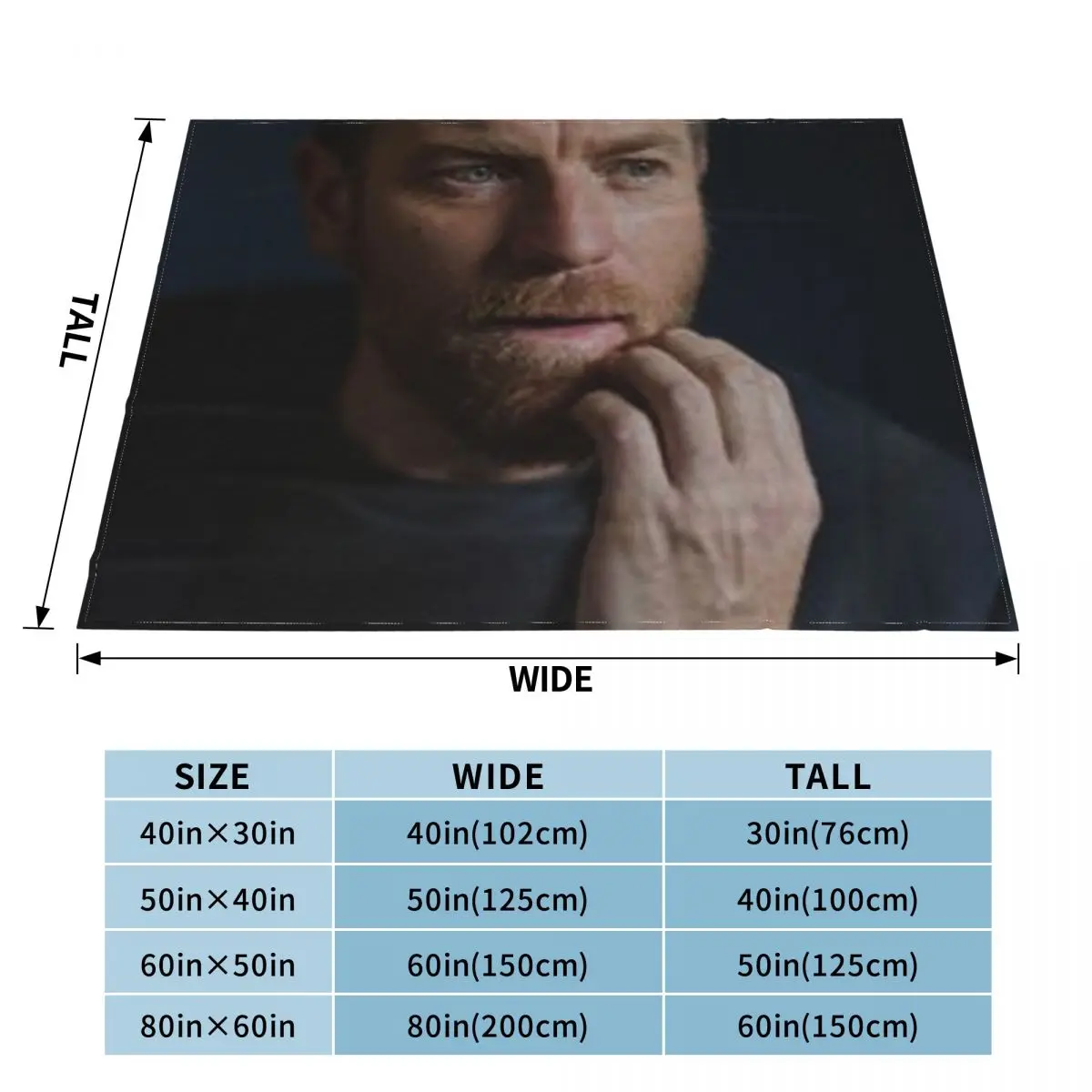 Ewan McGregor ������ ���, �ε巴�� ū ��ũ�� �� ���, ���� ħ��