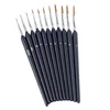 Miniature Paint Brush Set Professional Brush Acrylic Painting Thin Hook Line Pen for Oil, Watercolor Art Supplies Hand Painted 1