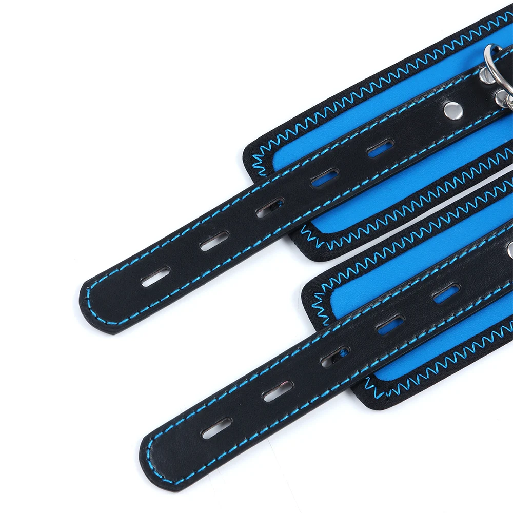 Locking Buckle BDSM Bondage Handcuff Restraints Erotic Shackles SM Flirting Games Supplies Exotic Accessories For Couples