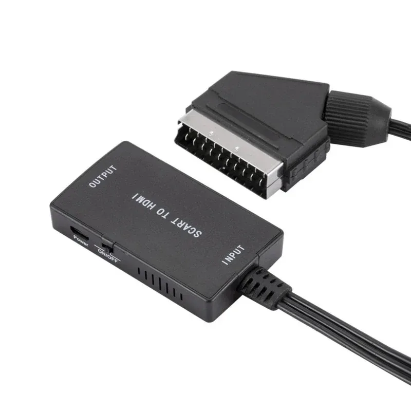 SCART-HDMI ȣȯ ȯ(̺ ) 1080P Scart In HDMI Out HD 720P/1080P ġ TV   ȯ 