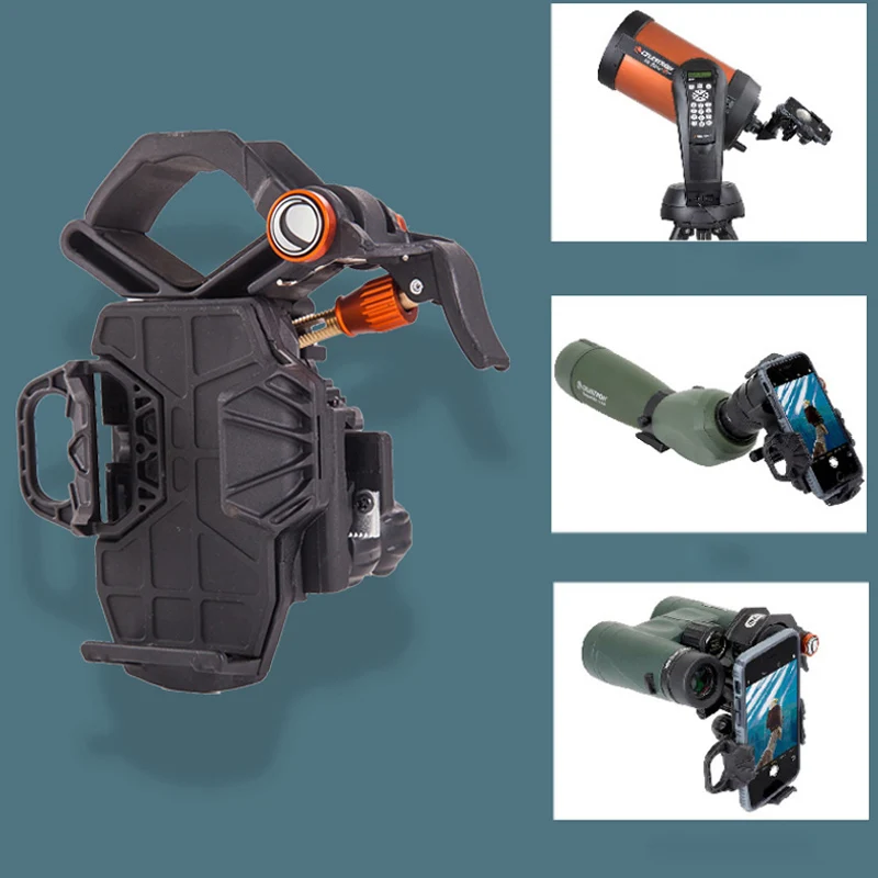 Celestron NexYZ 3-Axis Universal Smartphone Adapter Mobile Cell Phone Mount For Astronomical Telescope Binoculars Microscope 3