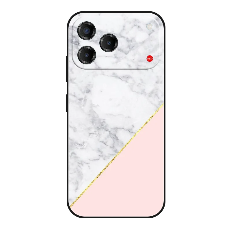 Sleek Black Matte Fashion Phone Case - Slim Soft TPU