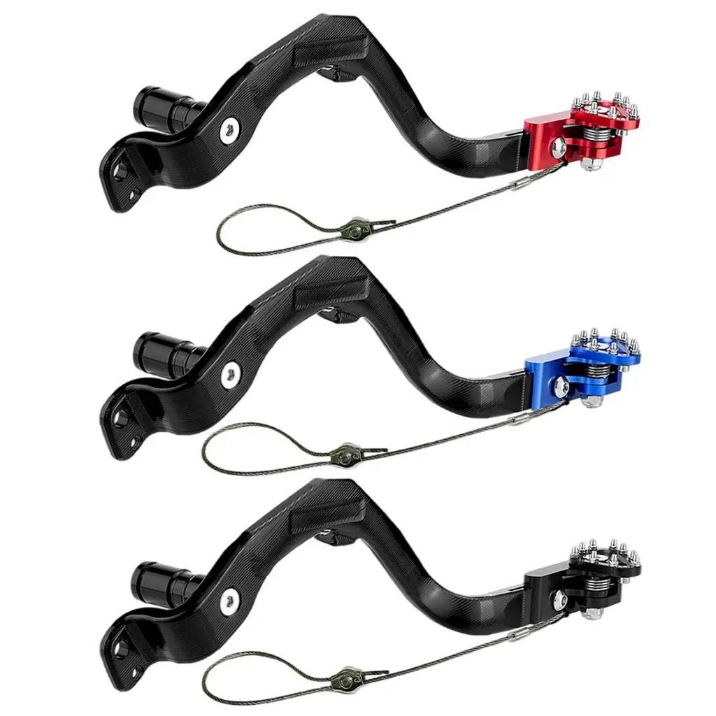 Alloy Rear Foot Brake Pedal Lever Lightweight Brake Pedals Fit for Honda Crf-300 Crf300L