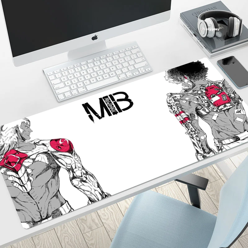

Megalobox Anime Large Size Mouse Pad Natural Rubber PC Computer PC Gaming Mousepad Desk Mat Locking Edge For Computer Mice Mat