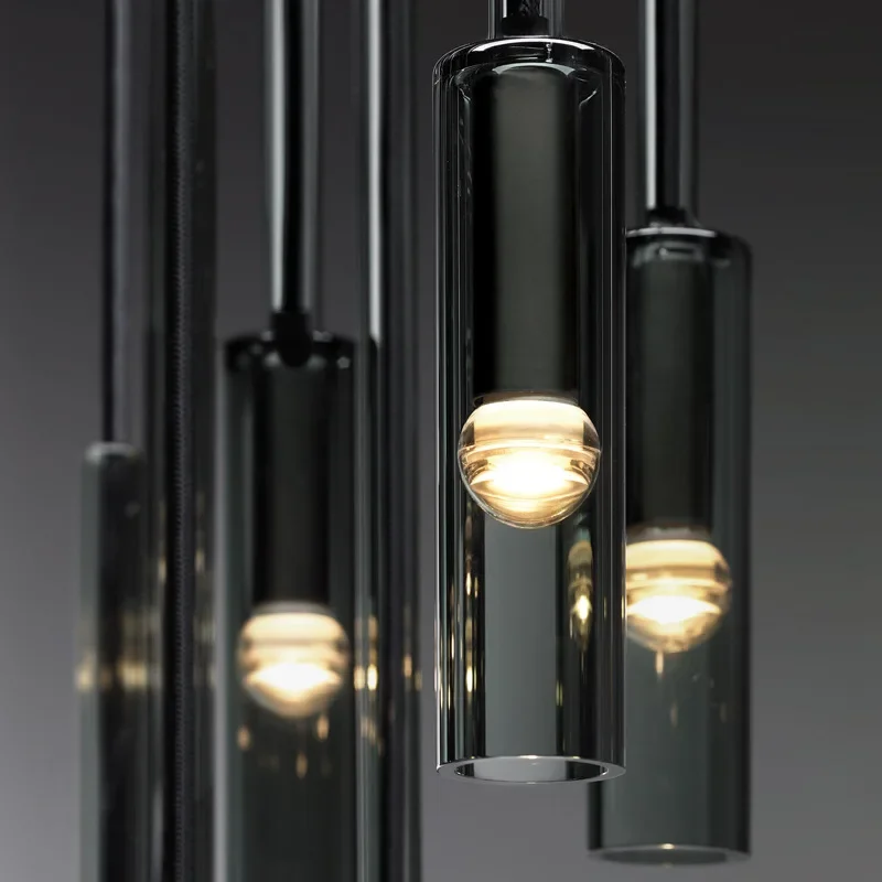 현대 LED 펜던트 조명 유리 매달려 램프 거실 침실 전등 주방 식당 조명 홈 장식 조명