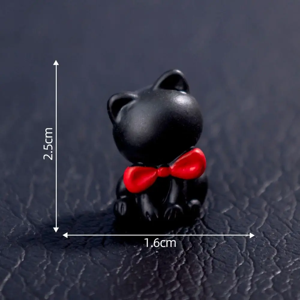 Ghost Mini Pumpkin Resin Doll Bat Black Cat Hallowmas Doll House Accessories Miniature Scene Decorate