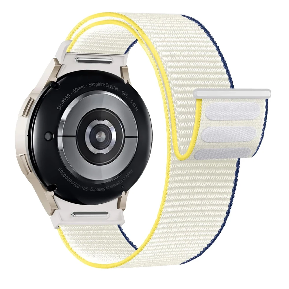 Nylon Sport Loop Bracelet for Galaxy Watches - No Gaps Design
