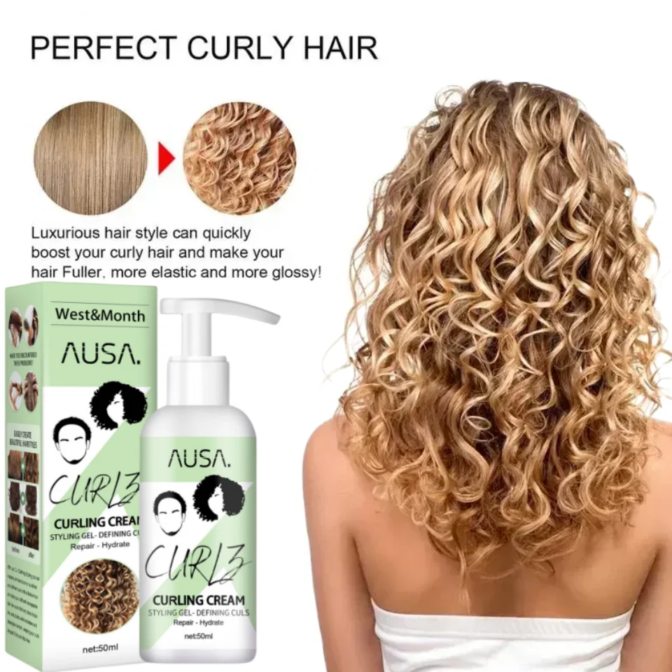 автоматическая плойка so curls premium care cf3730f0 50ml Hair Curl Enhancer Curly Hair Styling Enhances Waves And Curls Hair Care Styling Lotion for Thick Curly Hair Curling Cream