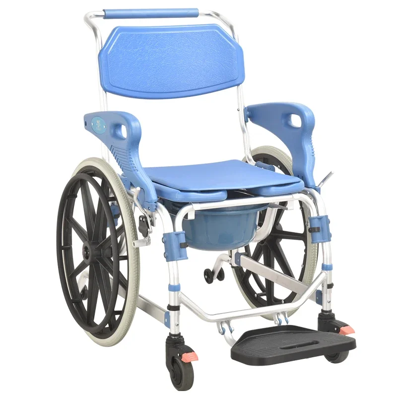 medical chair toilet  patient transfer commode toilet for disabled 4