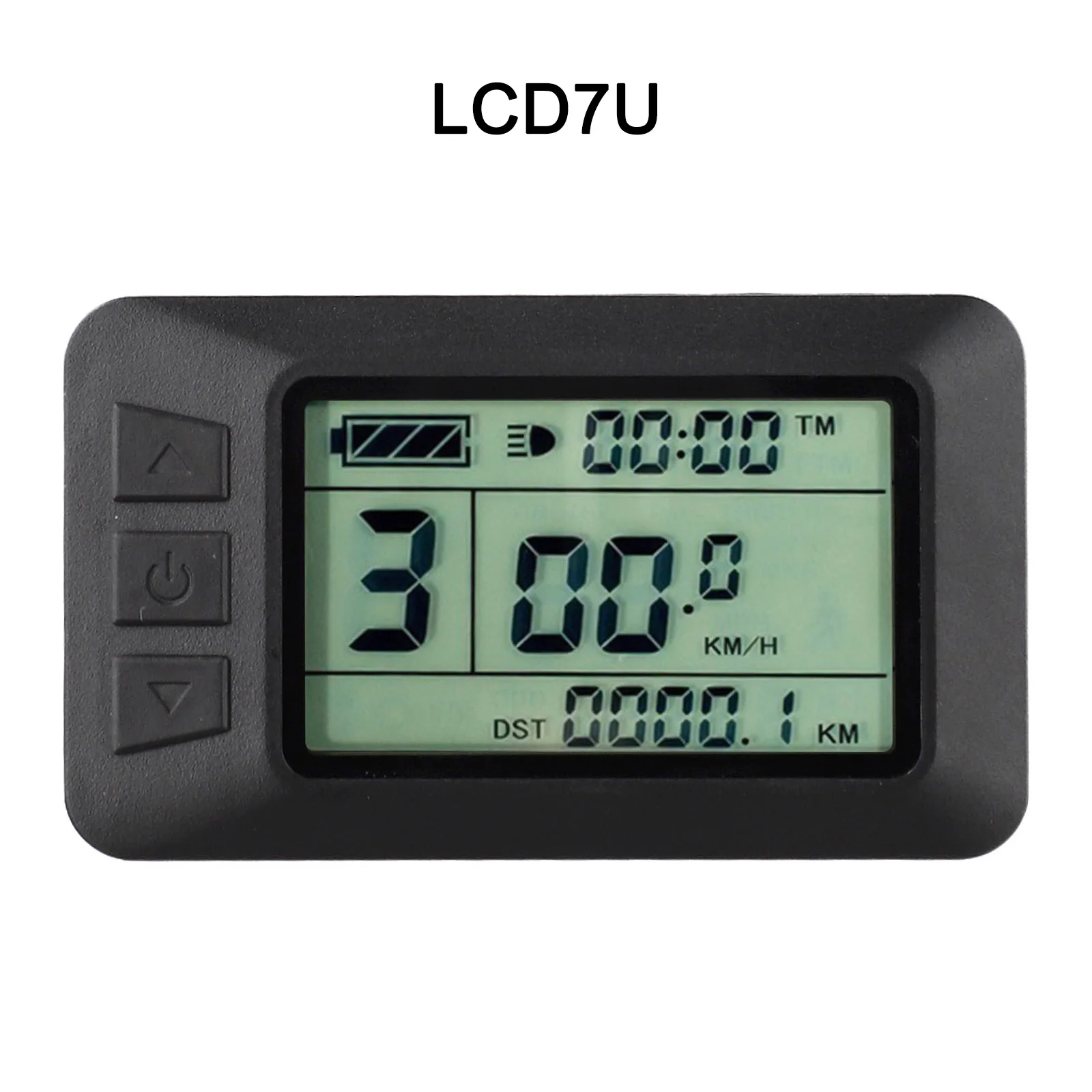 KT-LCD7 스크린 전자 자전거 디스플레이 컴팩트한 크기 경량 디자인 야외 사이클링 성능 안정적인 연결성 약 150g