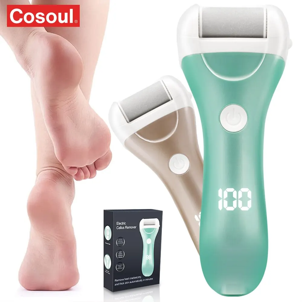 Electric Foot File Pedicure Tools Feet Callus Removers Rechargeable Foot Scrubber Feet Care for Dead Hard Cracked Dry Skin electric foot grinder electric foot file electric foot callus remover