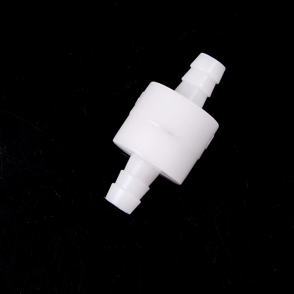 1Pcs Plastic One Way Inline Check Valve 4mm/6mm/8mm/10mm/12mm Fuel Gas Liquid Water
