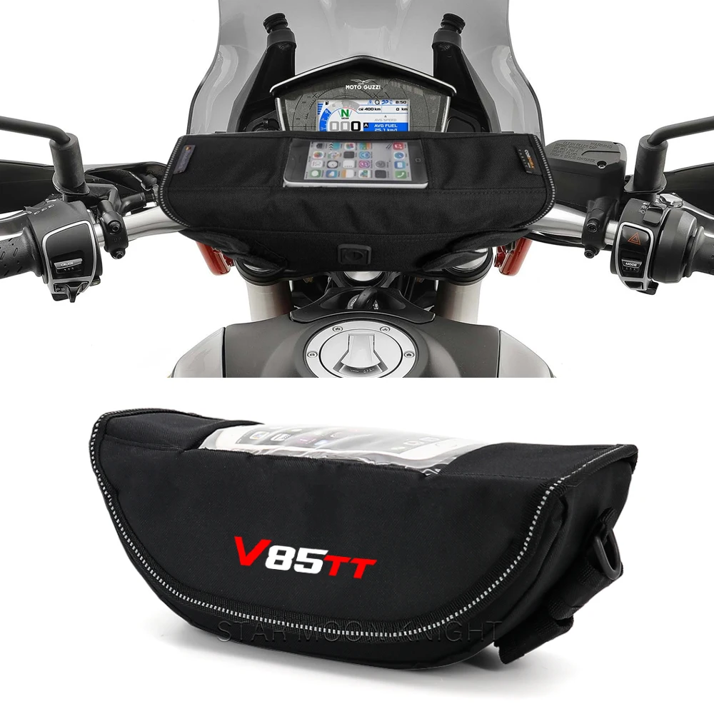 

Waterproof Handlebar Mobile Navigation Bag For Moto Guzzi V85 TT V 85 TT V85TT / Centenario / Travel Portable Storage Tool Bags