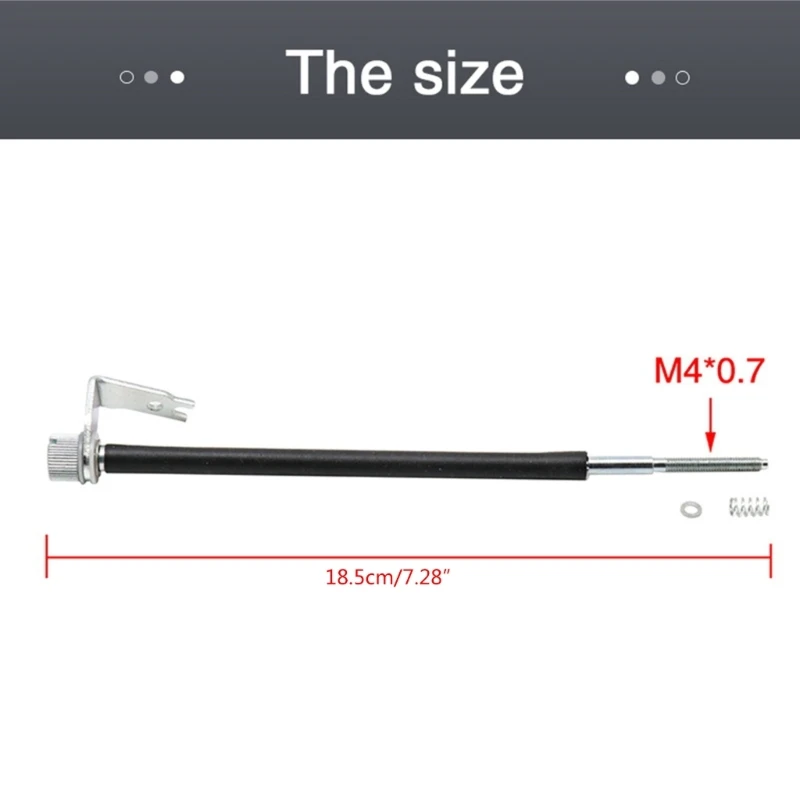 R3MD Idle Speed Adjustment Screw Cable for Keihin FCR MX Carburetor Idle Speed Regulator Adjustment Cable Tools