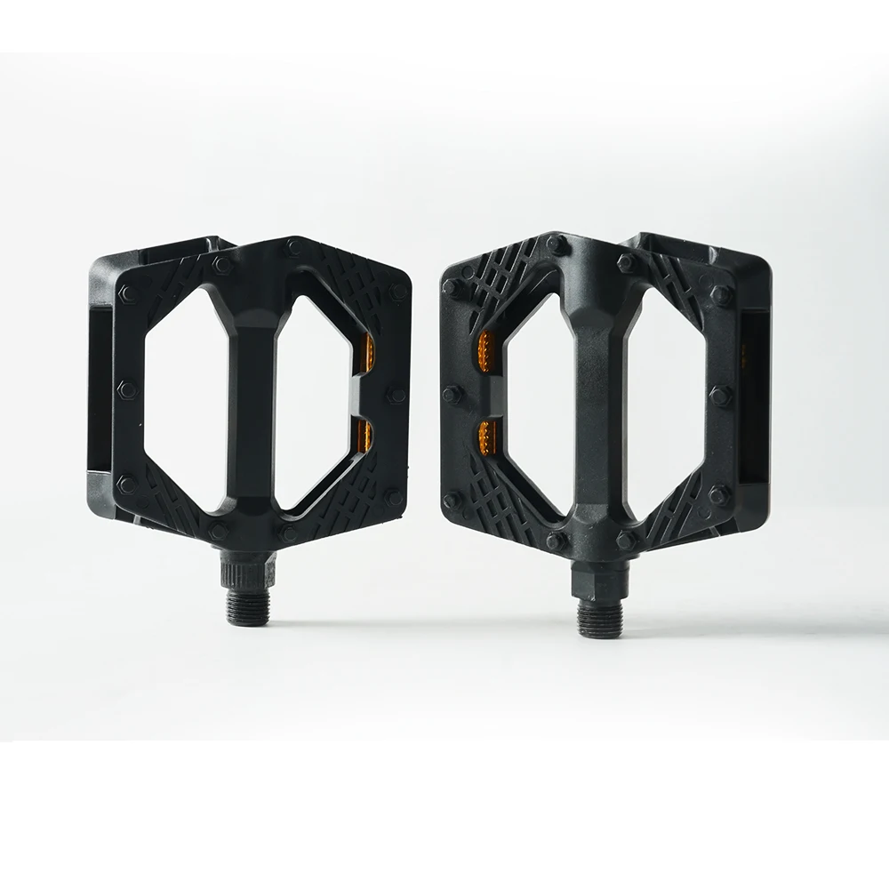 Pedali per Bicicletta LITERIDE, Pedali MTB e da Strada, Piattaforma Antiscivolo 9''16, Pedali Standard Classici, Accessori per Ciclismo - immagine 4
