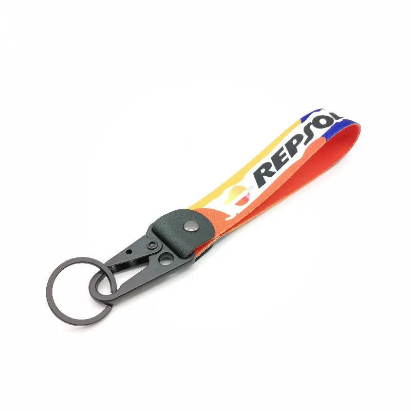 

Jdm Style Keychain Lanyard Keyring Tags Decoration Logo For Repsol Honda 5w40 5w30 10w40 Cbr Car Motorcycle Accessories