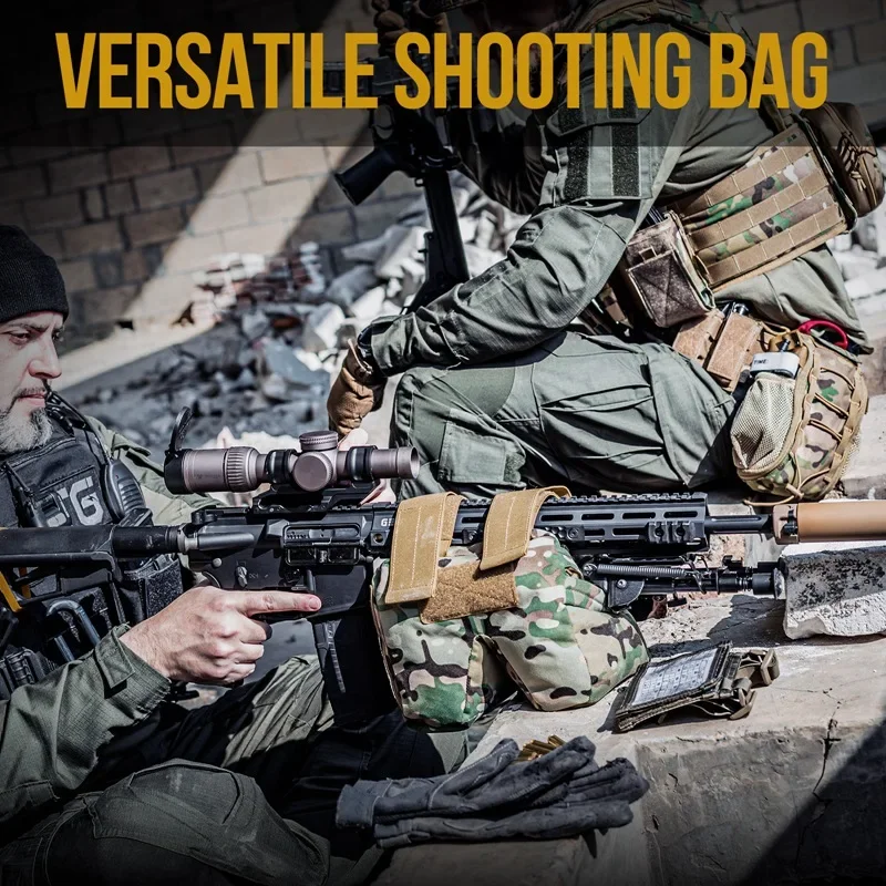 Borsa da tiro da caccia Gun Rest Target Sports Shooting Bench Gun Mount per fucili Sniper Gun Airsoft accessori per la caccia - immagine 4