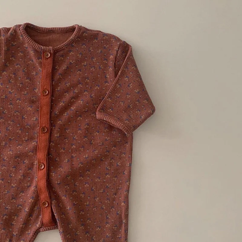 Autumn Baby Girls Floral Romper