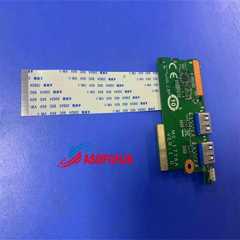 Used Original FOR MSI Gs70 USB Port Board WITH Cable Ms-1771a MS-1772A MS-1773A  MS-1774A MS-1775A Test OK free shipping - AliExpress