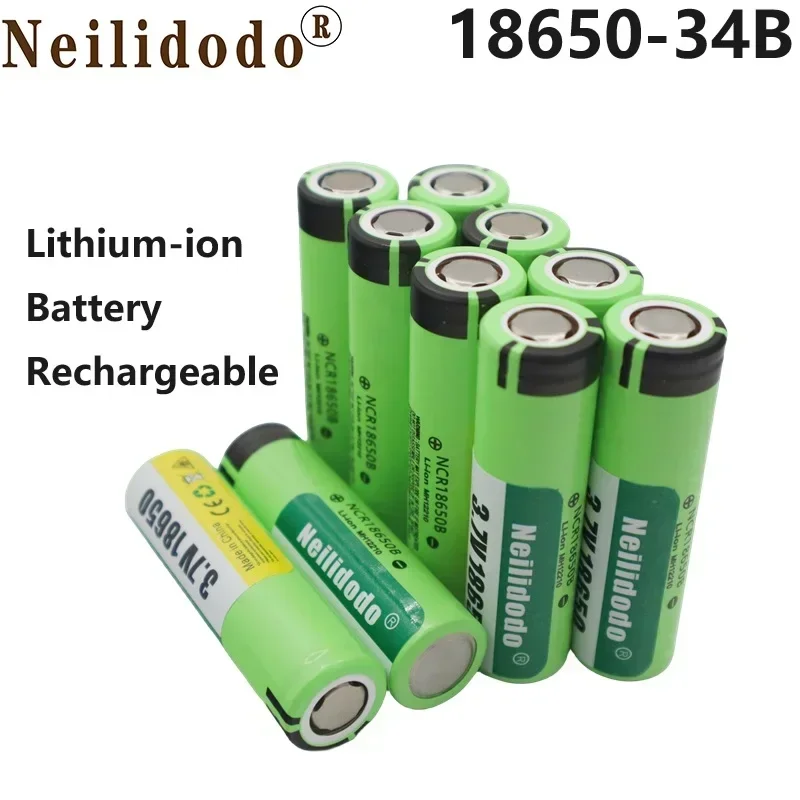 

Aviation Arrival 18650 Battery 34B 30A Discharge 3.7V Rechargeable Lithium Ion Charger for Flashlights, LED Lights, Toys, Etc
