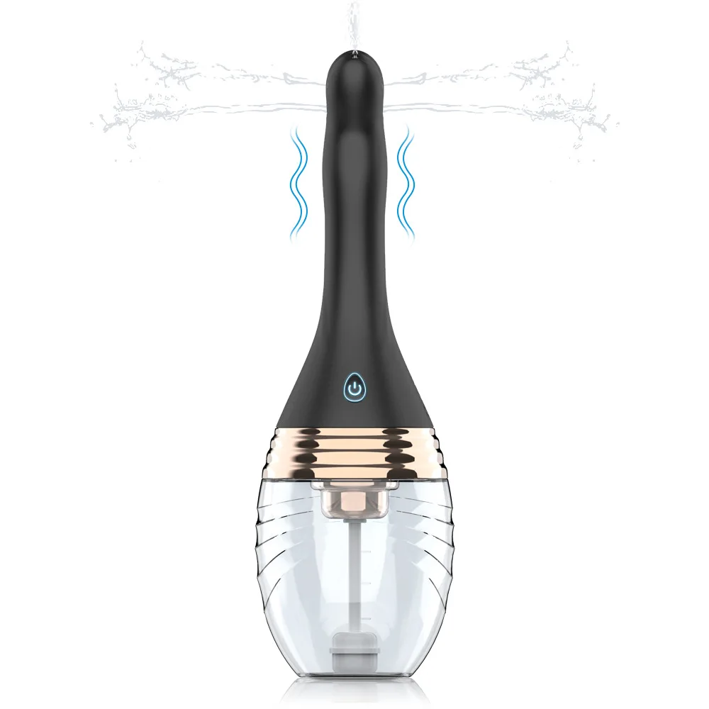 

Water Spray Vibrating Enema Sexe Gadgets Cleaning Electric Backyard Cleaner Adult Supplies Accessories