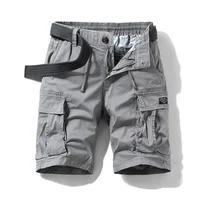 Men's Casual Shorts Anti-Tear Dirt-Resistant Loose Fit Multi-Pocket Workwear Large Size Comfortable Mid-Length Fashion Brand